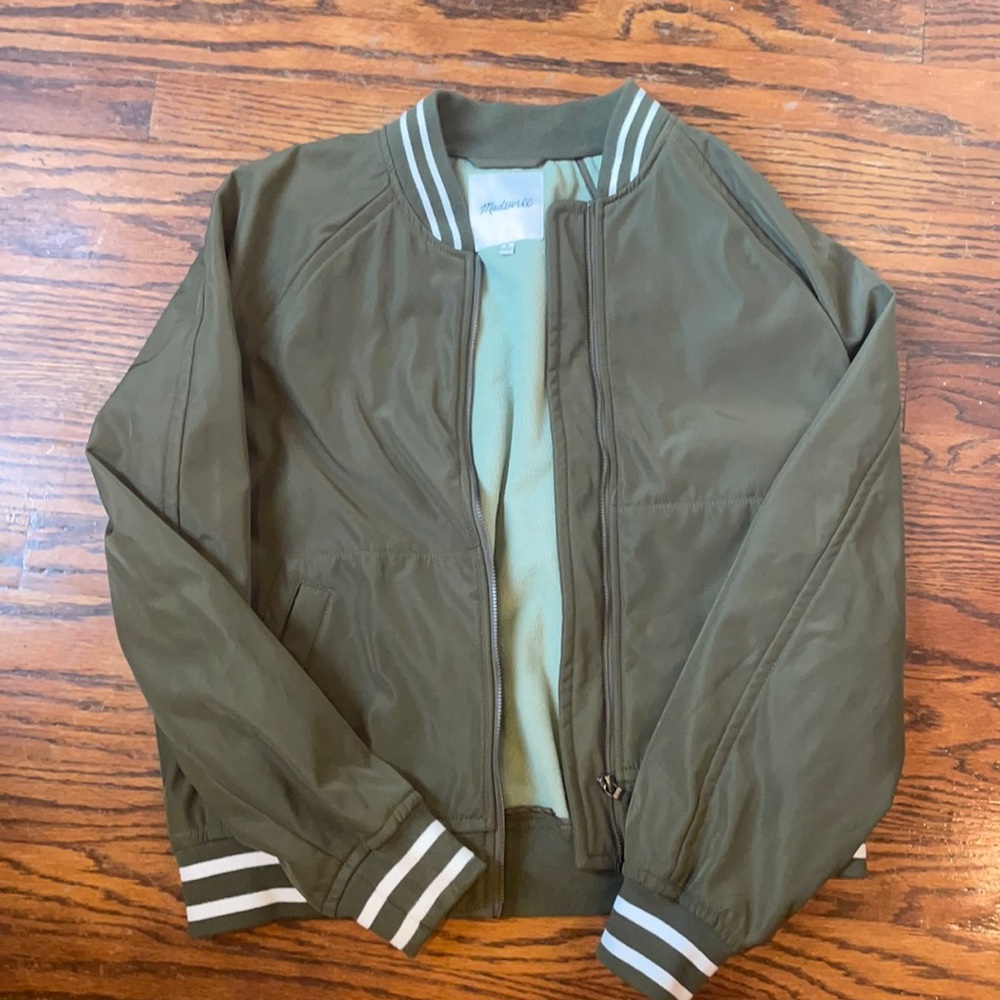 Green Madewell Bomber Jacket